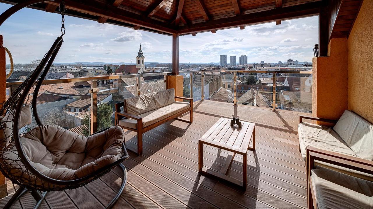 Апартаменты Panorama Penthouse Белград Экстерьер фото